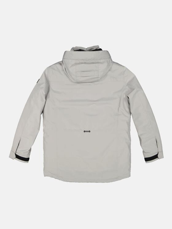 emilio adani Herren Shell-Jacke mit wasserdichten Zippern Beige 33543