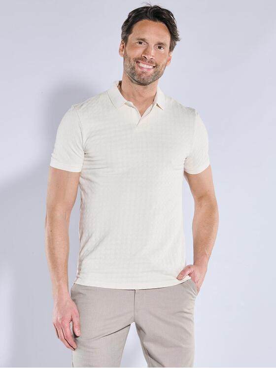 engbers Herren Polo-Shirt aus reiner Baumwolle Beige 38449