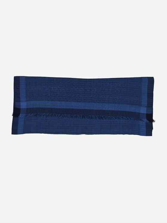 engbers Herren Schal gemustert Brilliantblau 37923