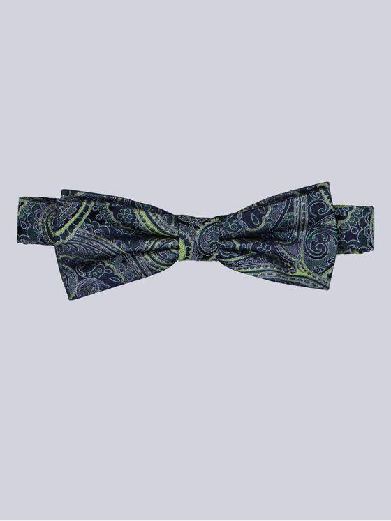 engbers Herren Fliege gemustert Gruen 38716