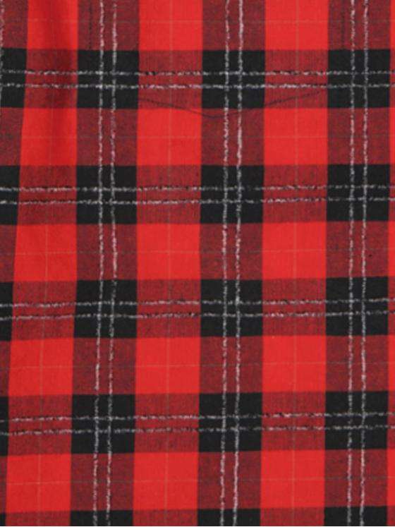 engbers Herren Langarm-Hemd kariert Feuerrot 33646