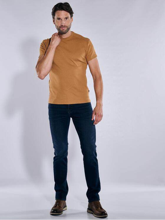 engbers Herren Basic-Shirt "My Favorite" organic Cognac 37781