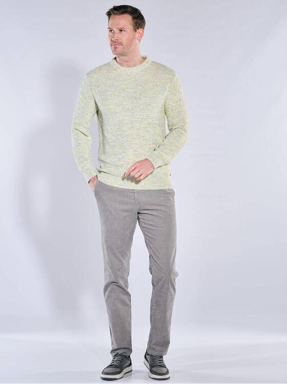 engbers Herren Pullover Rundhals Gelb 39941