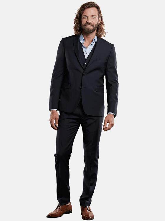 emilio adani Herren Anzugsakko Slim Fit Blau 32503