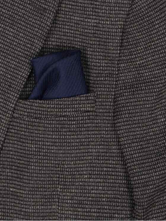 emilio adani Herren Einstecktuch strukturiert Blau 34718