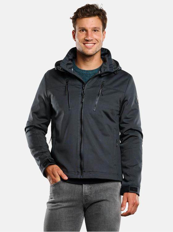 engbers Herren Softshell-Jacke mit abnehmbarer Saphirblau 33533