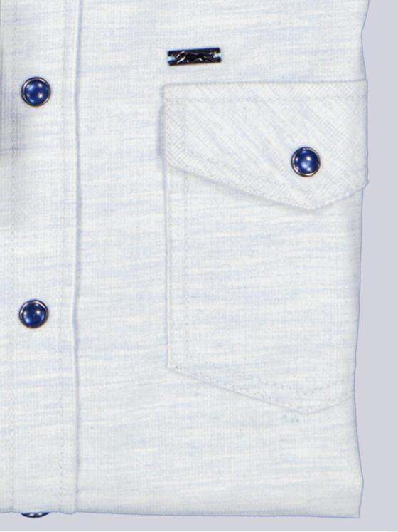 engbers Herren Langarm-Hemd uni Hellblau 39196