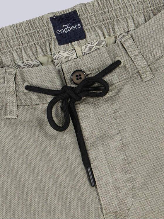 engbers Herren Cargo-Bermuda mit Tunnelzug Khaki 39022