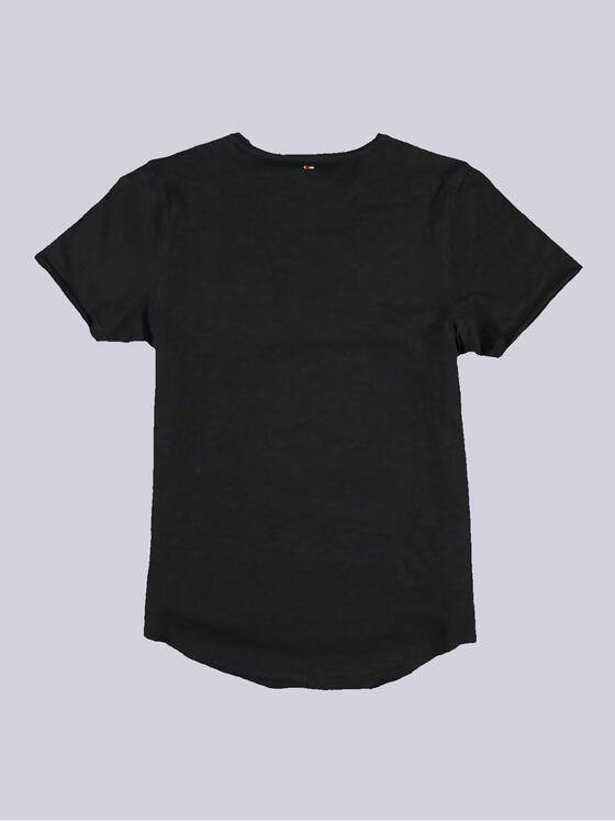 emilio adani Herren Basic-Shirt "My Favorite" Schwarz 33488