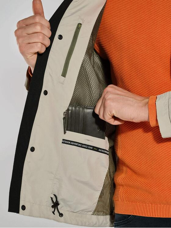 engbers Herren Funktionsjacke regular Naturweiss 36494