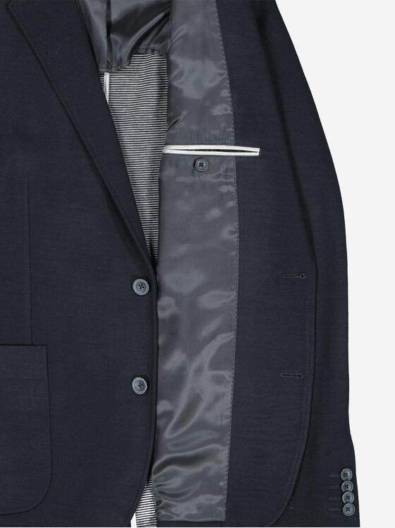 ENGBERS GERMANY Herren Freizeit-Sakko aus flexiblem Warenmaterial Blau 37559