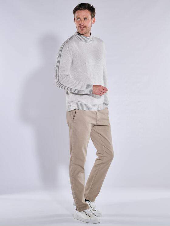 ENGBERS GERMANY Herren Pullover mit Kaschmiranteil Grau 37979