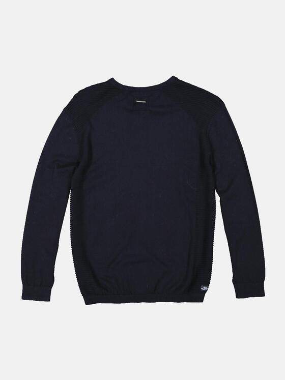 engbers Herren Pullover uni Blau 35849