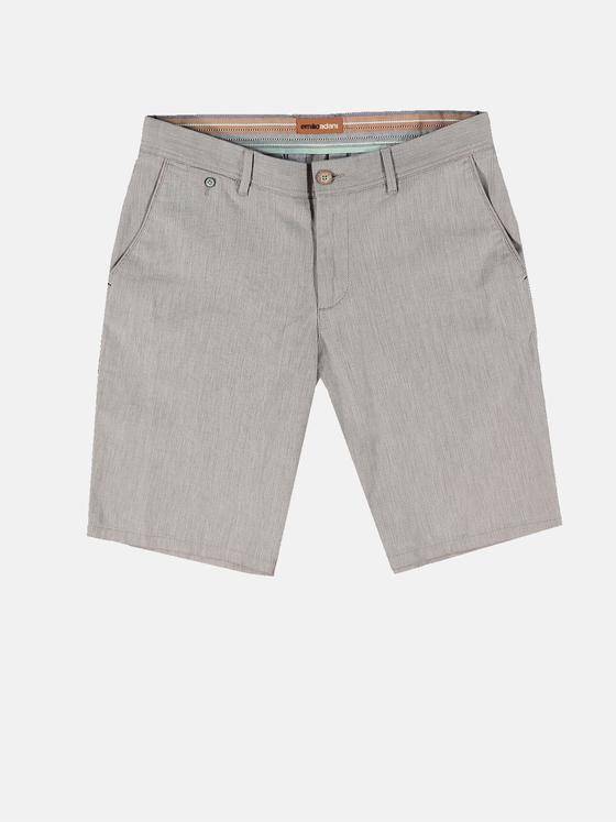 emilio adani Herren Bermuda-Chino Grau 31618