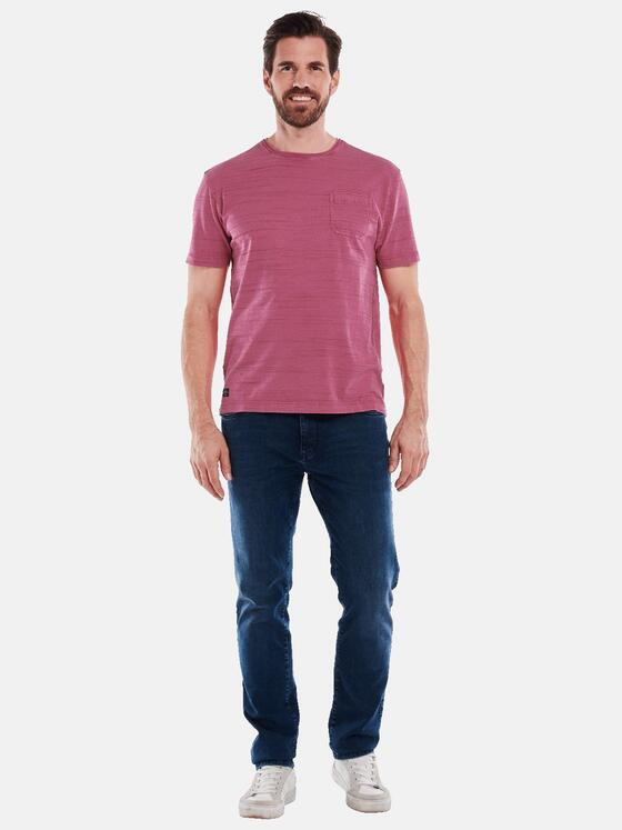 engbers Herren T-Shirt regular Violett 35089