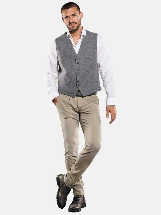 emilio adani Herren Chino Jeans slim fit Beige 35504