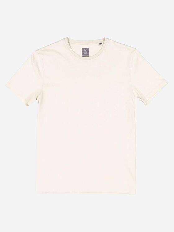 ENGBERS GERMANY Herren T-Shirt aus Pima Baumwolle Beige 37769