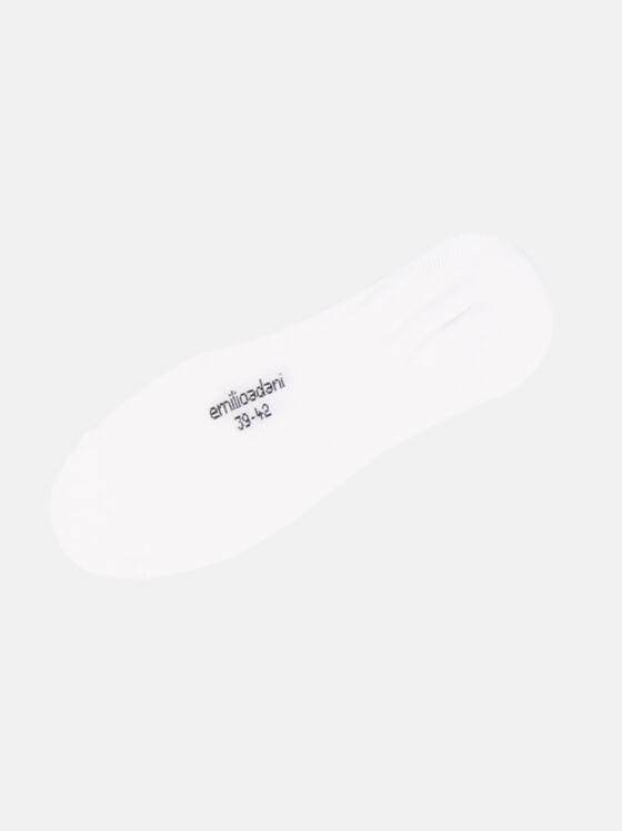 emilio adani Herren Sneakersocken Weiß 31511