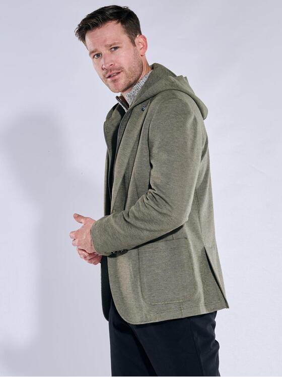 engbers Herren Freizeit-Sakko mit Inlet Oliv 38125