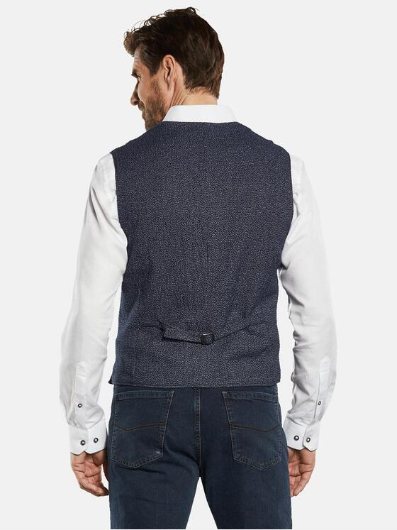 engbers Herren Sakko-Weste regular Blau 34301