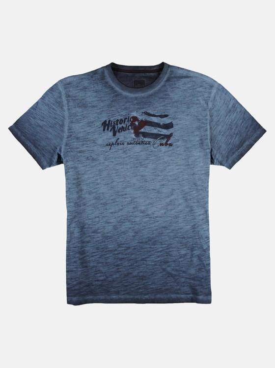 engbers Herren Rundhals T-Shirt Brilliantblau 23805