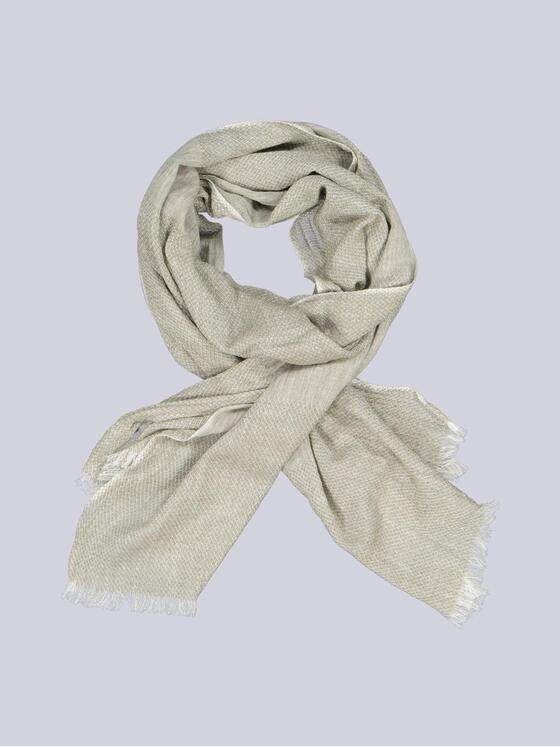 emilio adani Herren Schal uni Beige 40604