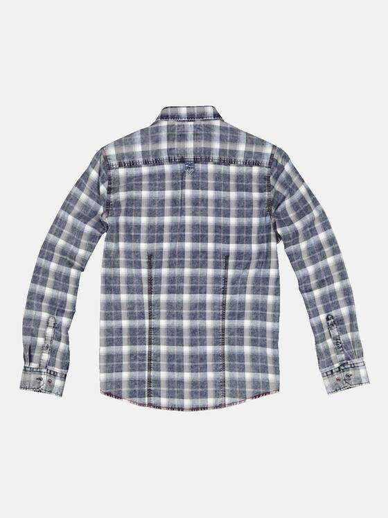engbers Herren Langarm-Hemd kariert Indigoblau 33468