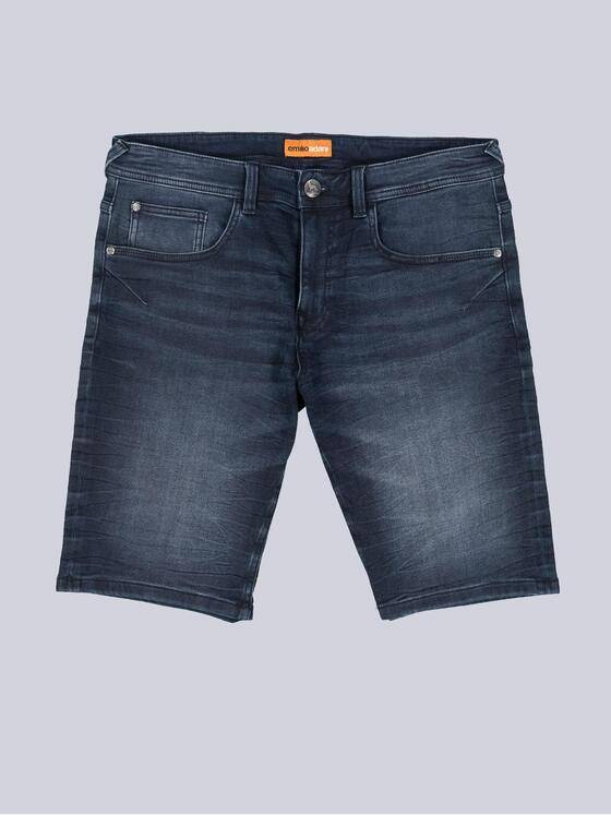 emilio adani Herren Jeans-Shorts 5-Pocket Blau 39048