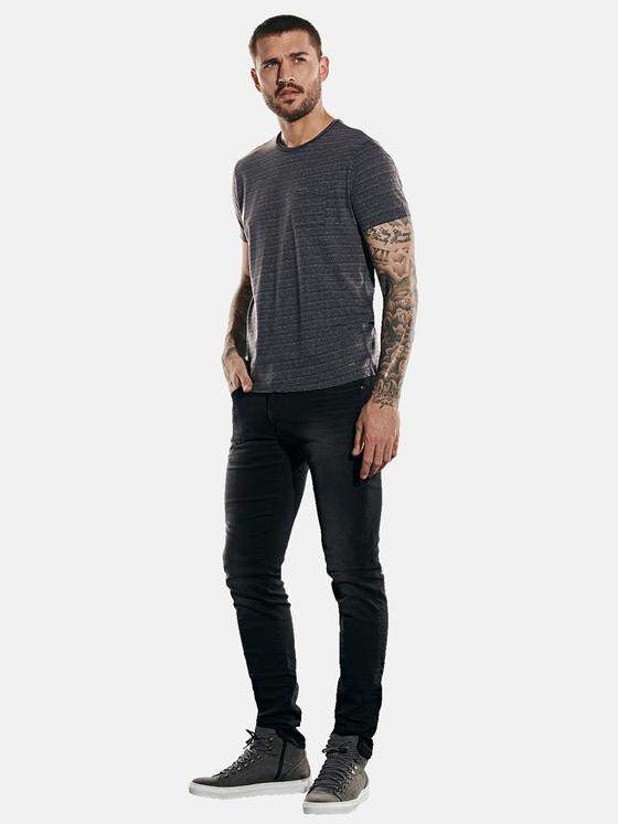 emilio adani Herren T-Shirt rundhals Blau 31830