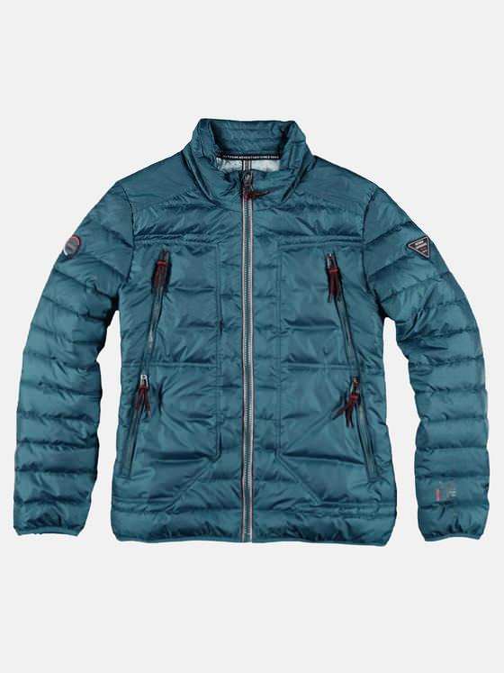 engbers Herren Leichte stylische Steppjacke Petrolblau 29054