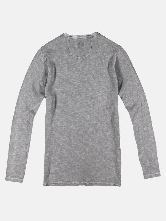 emilio adani Herren Rundhals Shirt Grau 30935