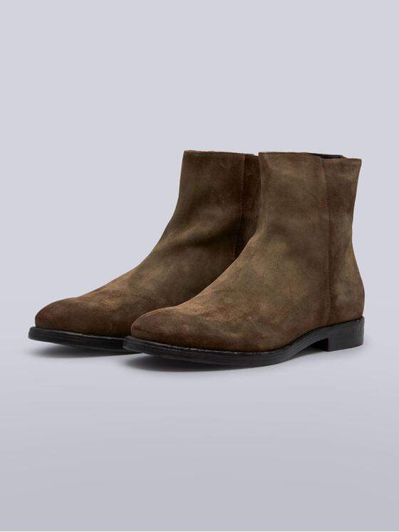 emilio adani Herren Boots mit Reißverschluss Beige 39292