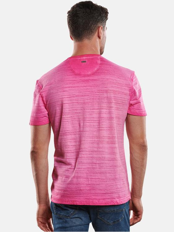engbers Herren Rundhals T-Shirt Magenta 31785