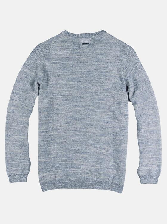 engbers Herren Modischer Pullover mit softem Warengriff Hellblau 29423