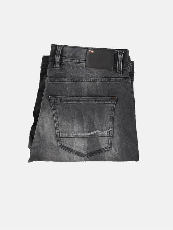 emilio adani Herren High Stretch Denim-Short Schwarz 31145