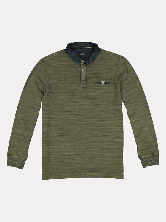 engbers Herren Langarm-Shirt mit Polo-Kragen Beige 33745