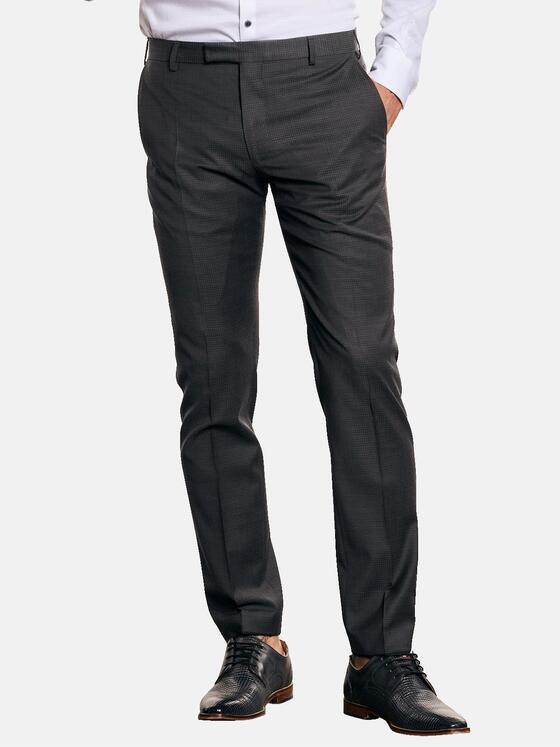 emilio adani Herren Anzughose slim fit Grau 32193