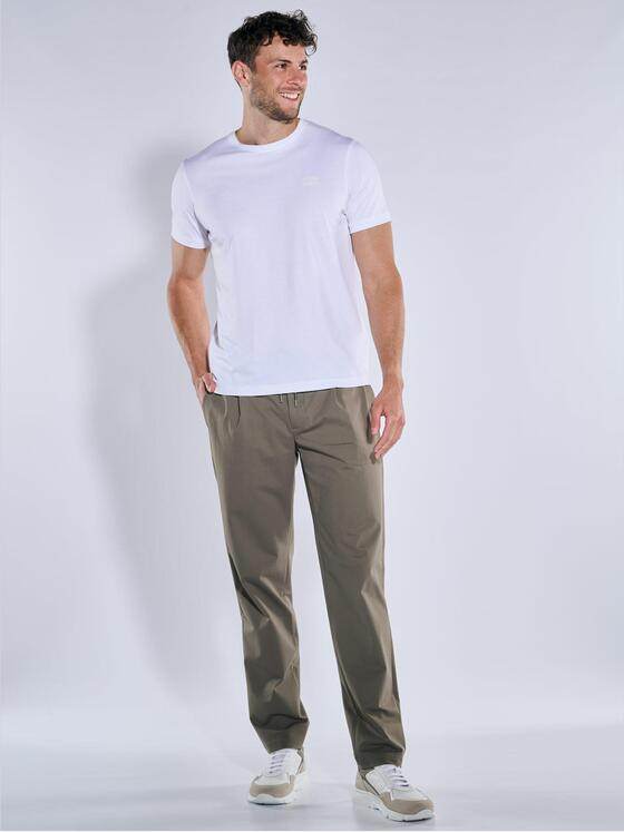 emilio adani Herren Anzug-Hose mit Tunnelzug Beige 39132