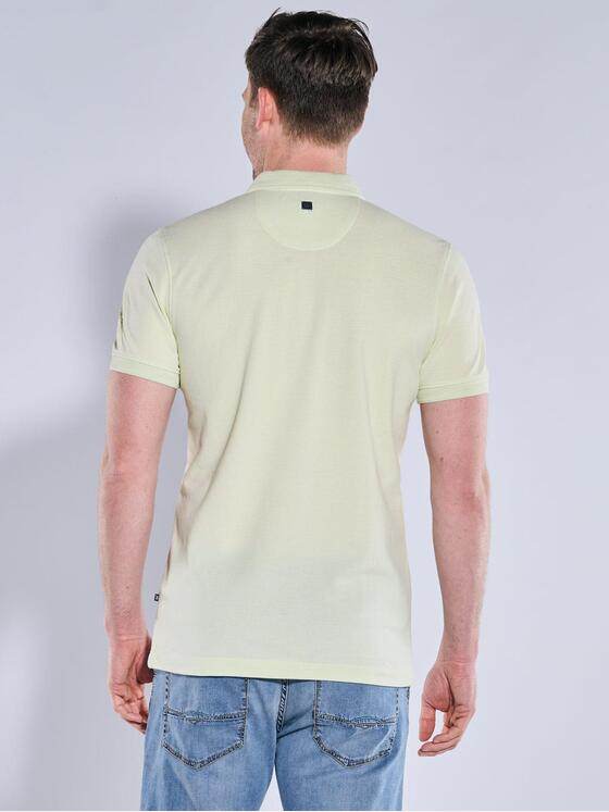 ENGBERS GERMANY Herren Polo-Shirt aus Pima-Baumwolle Hellgelb 38554