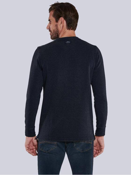 engbers Herren Langarm-Hemd uni Saphirblau 36152