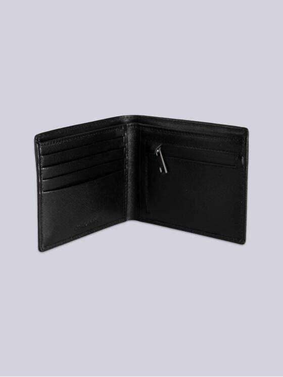 emilio adani Herren Portemonnaie Schwarz 39982