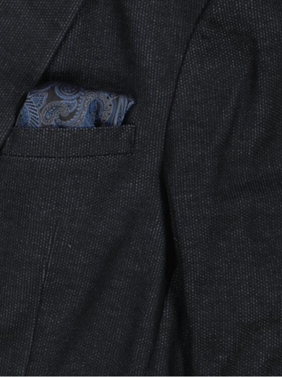 emilio adani Herren Einstecktuch Blau 35772