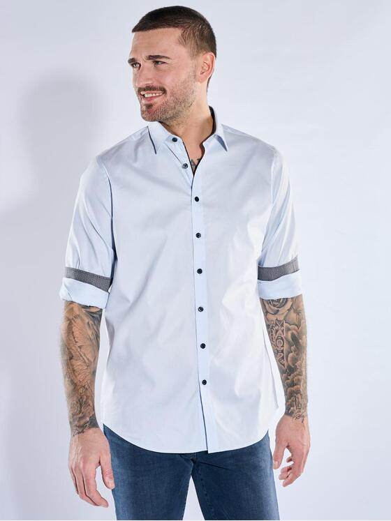 emilio adani Herren Hemd "My Favorite" Hellblau 40503