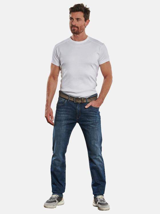 engbers Herren Jeans 5-Pocket Superstretch Blau 32650