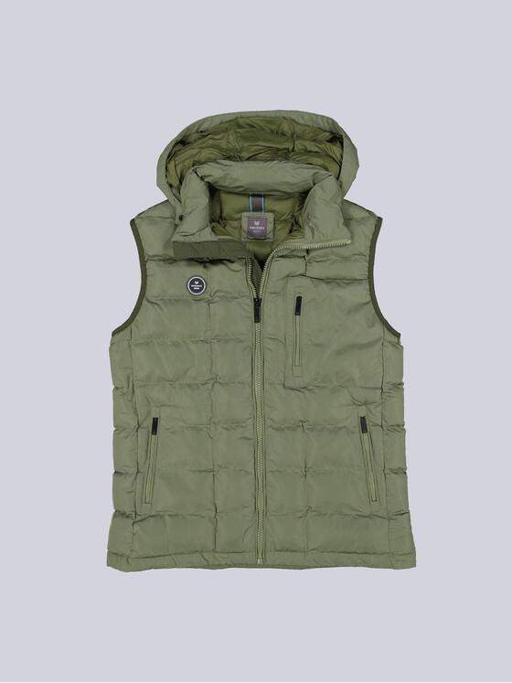 ENGBERS GERMANY Herren Steppweste mit Sorona Padding Hellgruen 38416