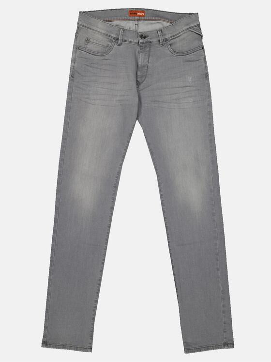 emilio adani Herren Jeans regular Grau 34989