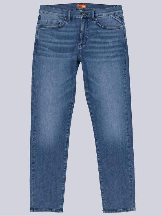 emilio adani Herren Super-Stretch-Jeans slim fit Blau 38637