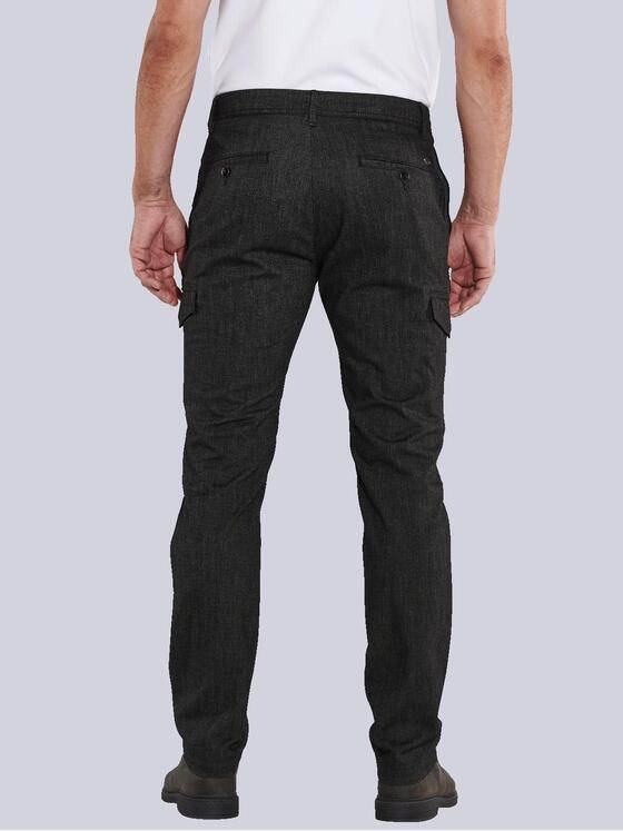 engbers Herren Cargo-Hose slim fit Grau 35569