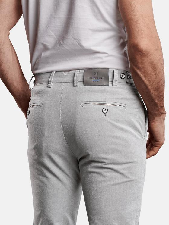 ENGBERS GERMANY Herren Hochwertige Sommer-Chino mit edler Innenverarbeitung Mausgrau 30074