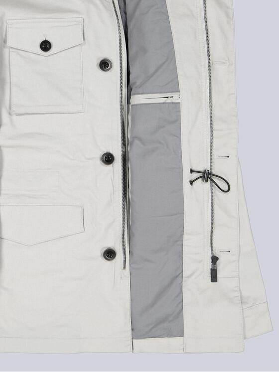 ENGBERS GERMANY Herren Jacke im Fieldjacket Design Naturweiss 38405